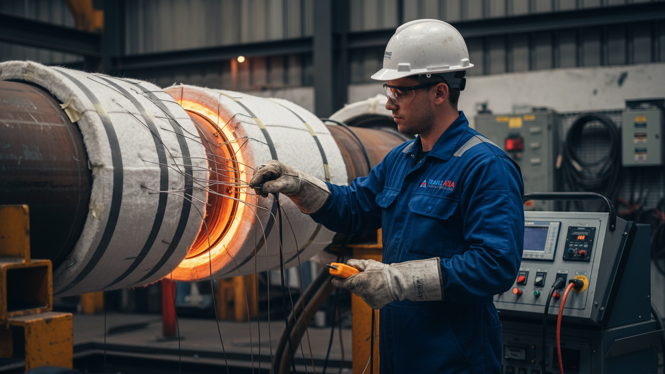 Heat Treatment, PWHT, Post weld heat treatment, stress relieving, heating cycle, residual stress, improved ductility, improved toughness, weld integrity, weld strength