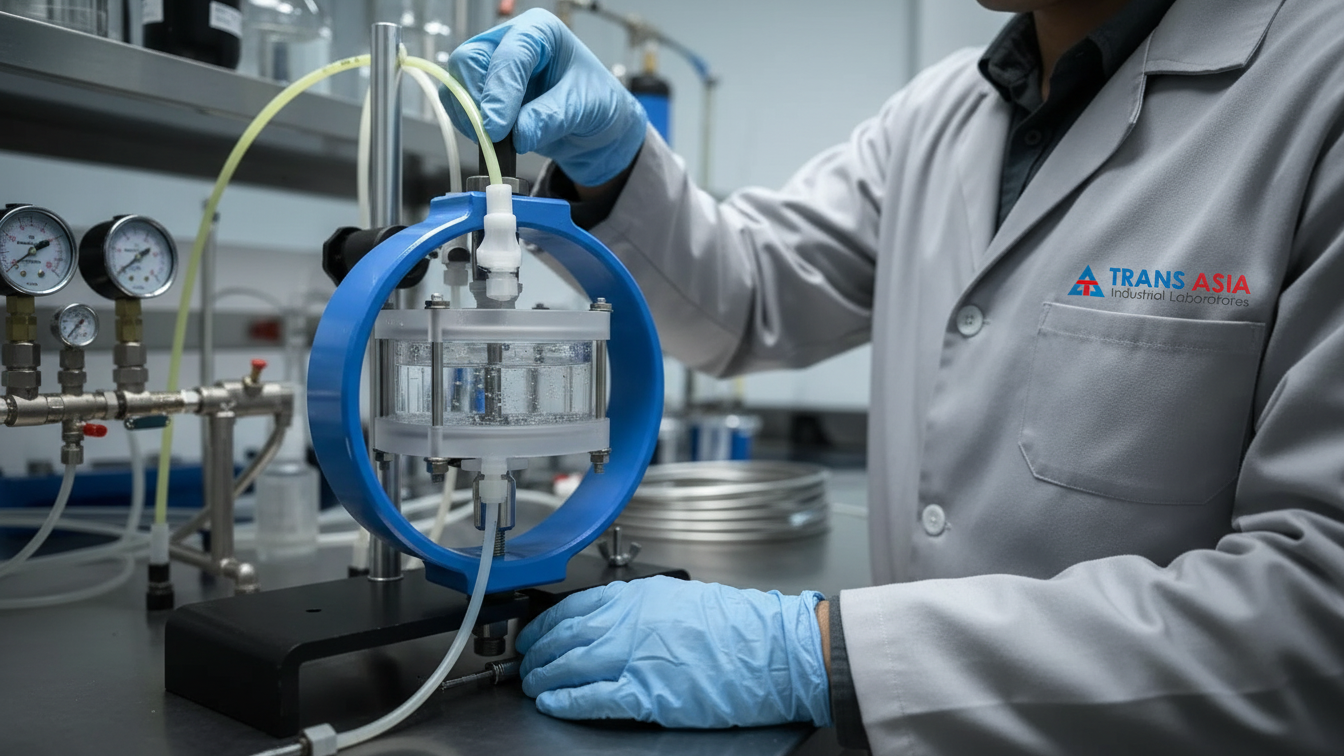 Corrosion Testing, HIC Testing, H2S Environment, Hydrogen Induced Cracking, SSC Testing, Sulphide Stress Corrosion Cracking, Pipeline cracking, Stress cracking, Lightening pattern