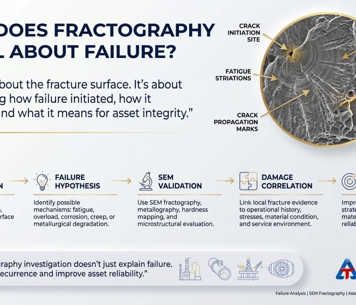 SEM, failure analysis, fracture surface, brittle fracture, cleavage fracture