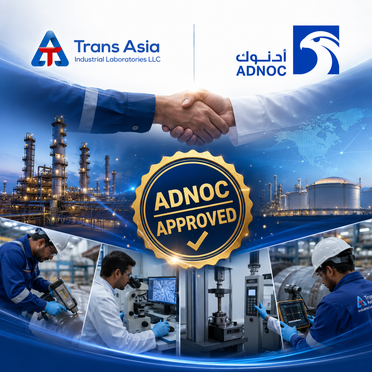 Asset Integrity inspection, Welding inspection, quality inspection, qc inspection, coating inspection, painting inspection, asset Integrity, Fitness for Service, FFS, API Inspection, Plant inspection, shut down inspection, turn around, piping inspection, tank inspection, pressure vessel inspection, RBI, risk based inspection, in-service inspection, new construction inspection, condition monitoring, ADNOC, ADNOC Approval, ADNOC AVL